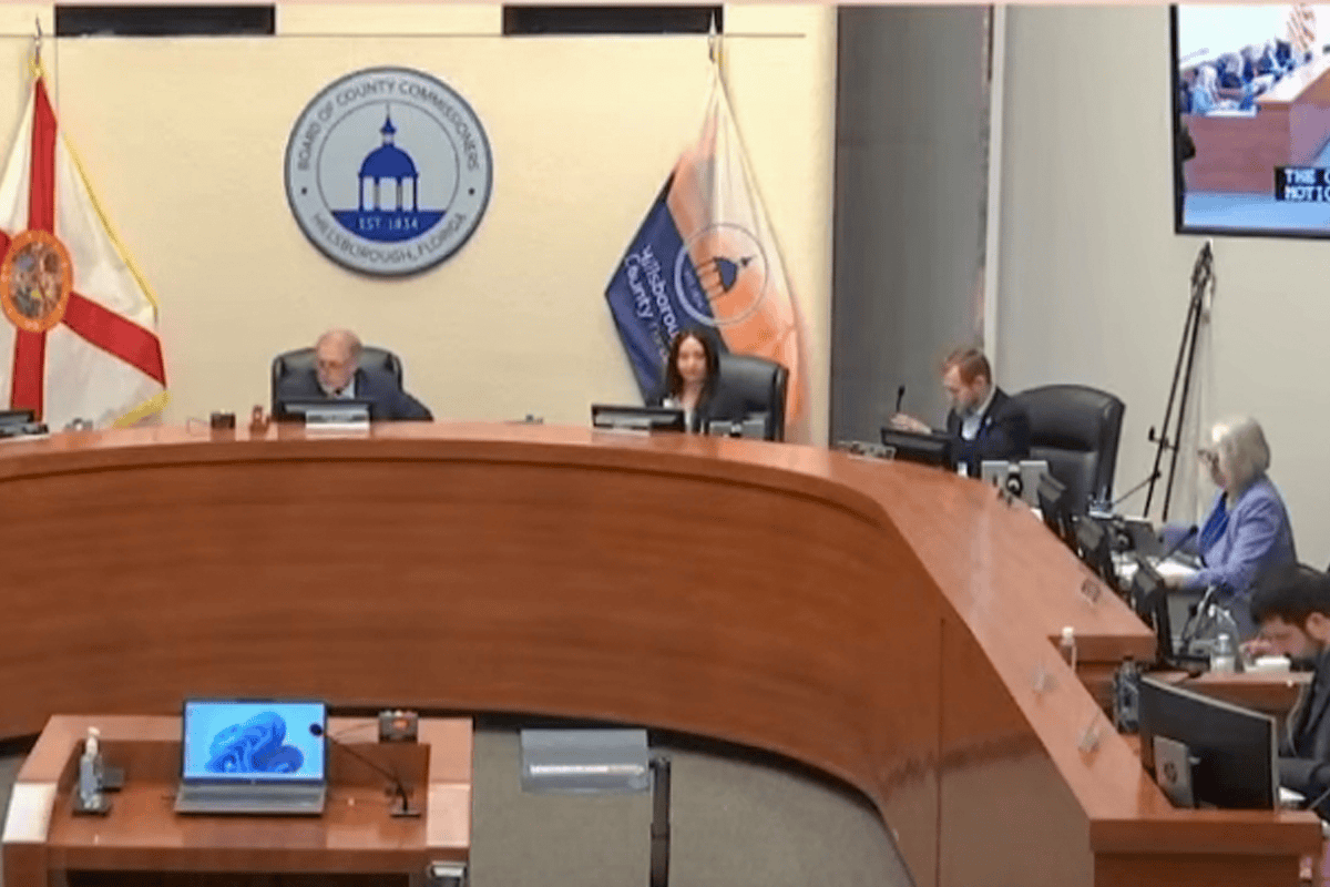 Hillsborough County Board of Commissioners meeting, April 3, 2024. (Video/Hillsborough County Meetings)