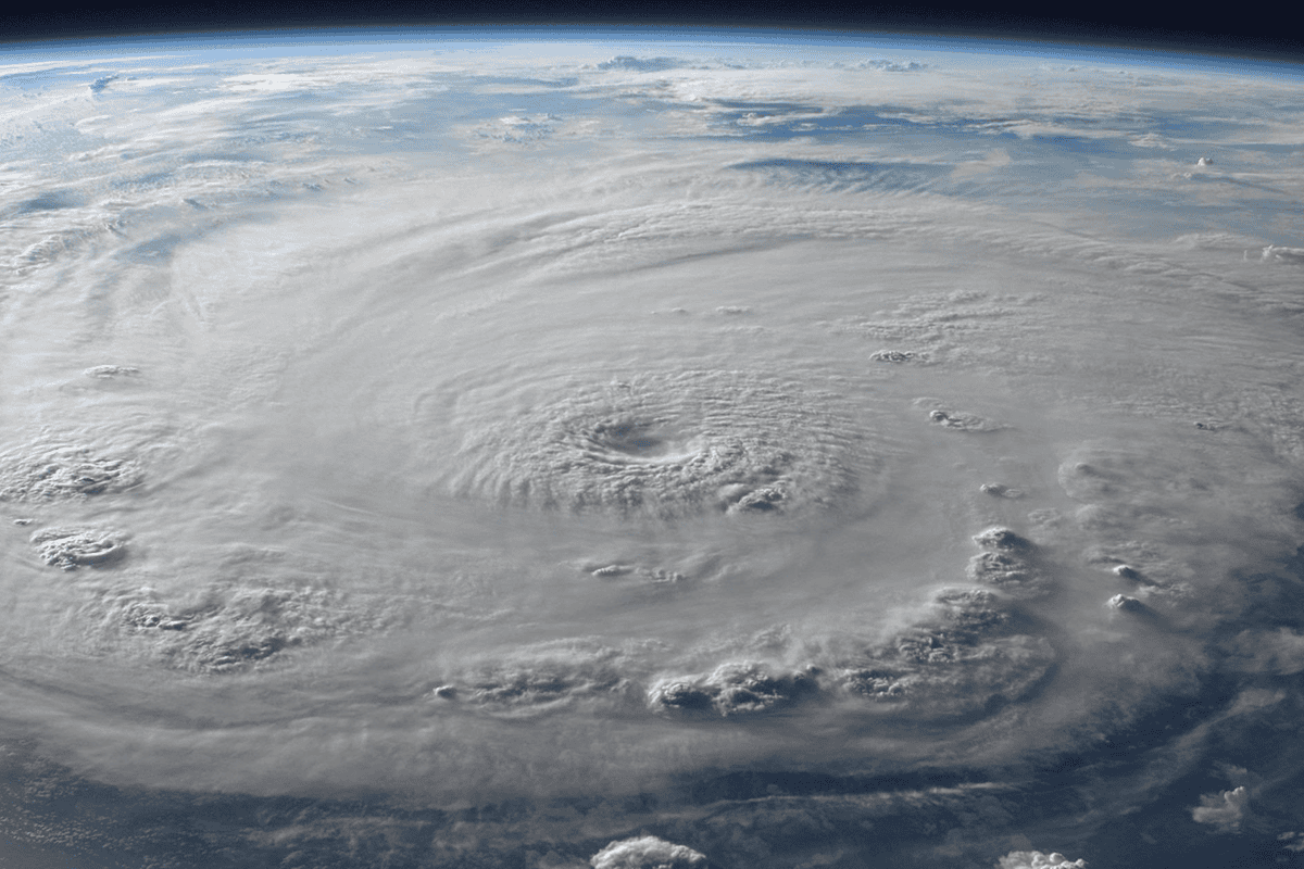 View of a hurricane, published April 14, 2016. (Photo/Pixabay)