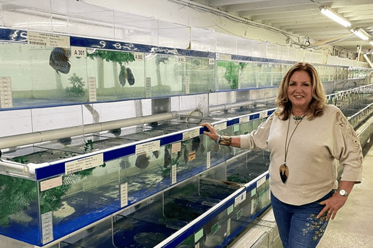 Sandra Moore is the first Woman of the Year winner representing the tropical fish industry. (Photo/Florida Department of Agriculture and Consumer Services)