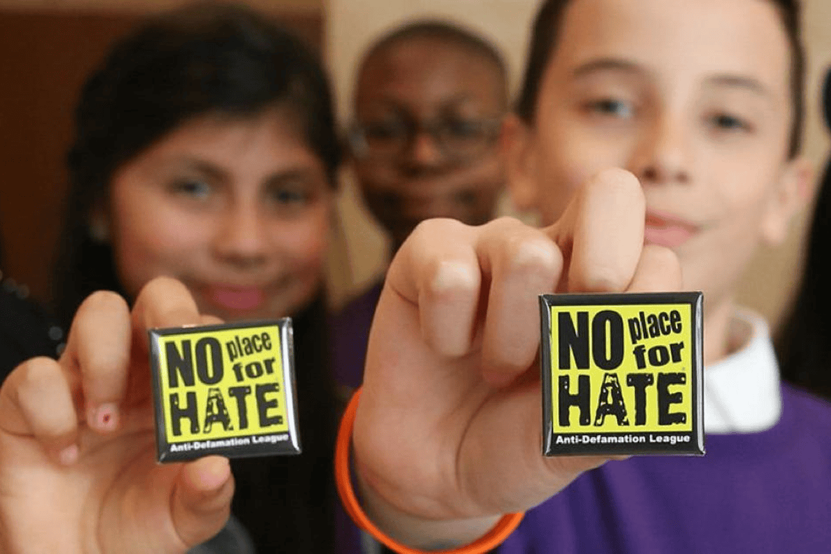 <a href=https://www.noplaceforhate.org/about>ADL's "No Place for Hate" program.</a> (Photo/ADL)