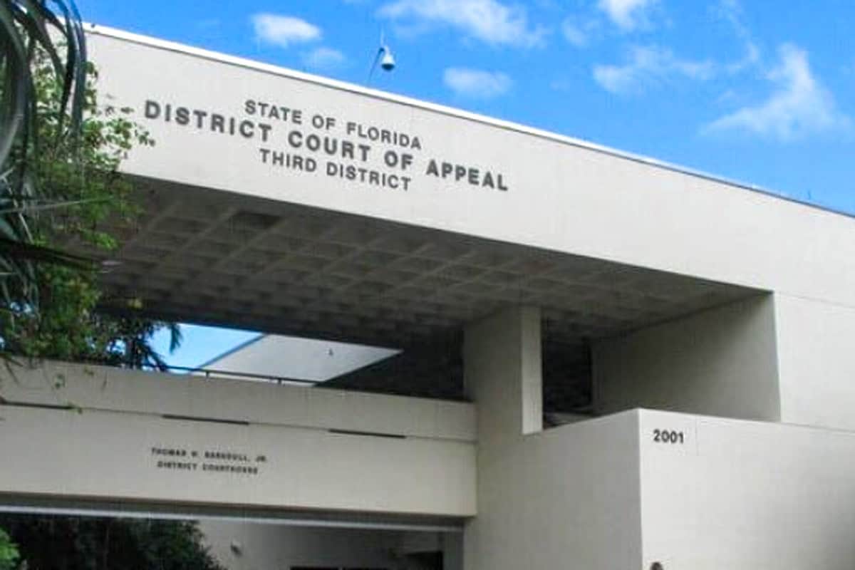 <a href=https://www.thirddcahistoricalsociety.org/the-courthouse>Florida's Third District Court of Appeal, Miami, Fla.</a> (Photo/Third District Court of Appeal Historical Society)