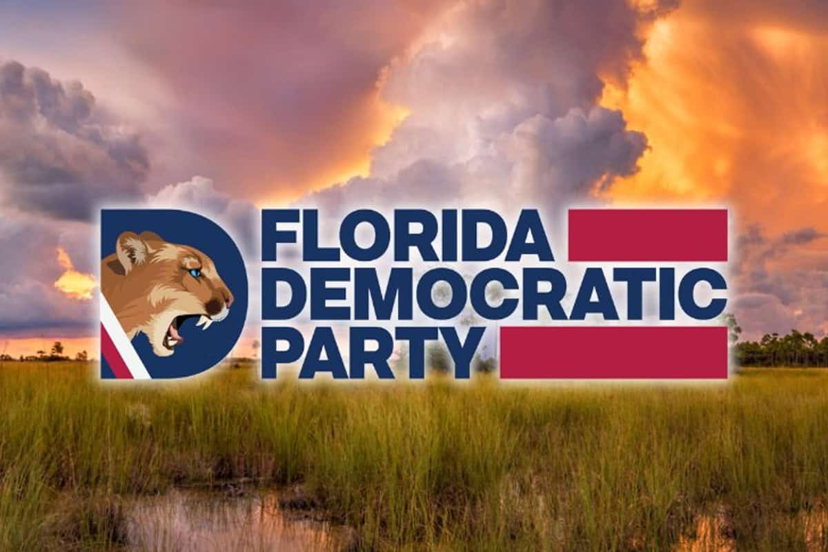 The Florida Democratic Party's new logo. (Image/@FlaDems, X)