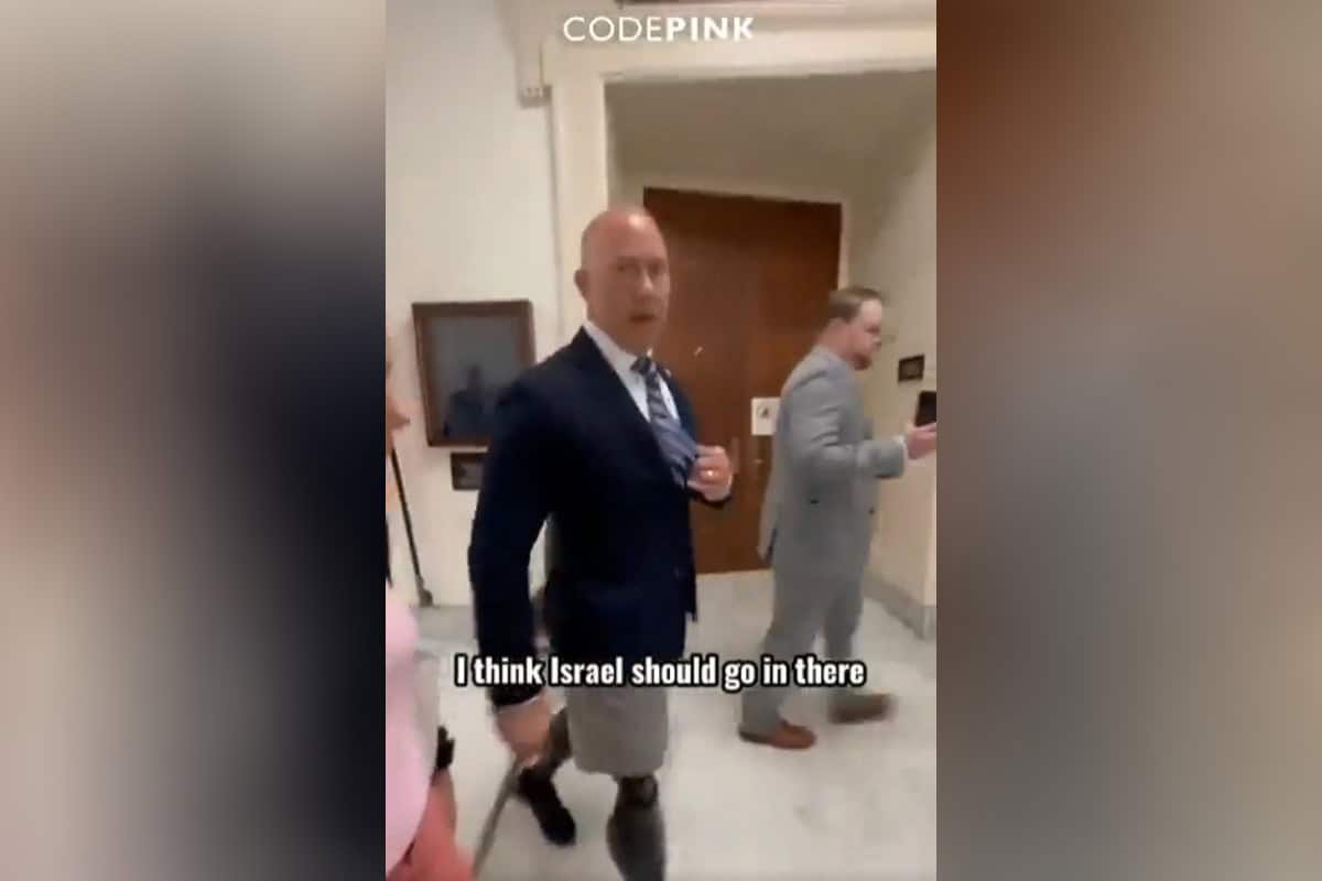 Rep. Brian Mast, published May 7, 2024. (Video/Eitan Fischberger, X)