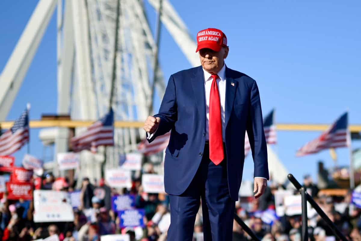 Former President Donald Trump at a rally in New Jersey, May 11, 2024. (Photo/Team Trump)